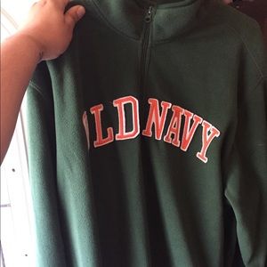 👽Vintage Old Navy Fleece Quarter ZIP👽